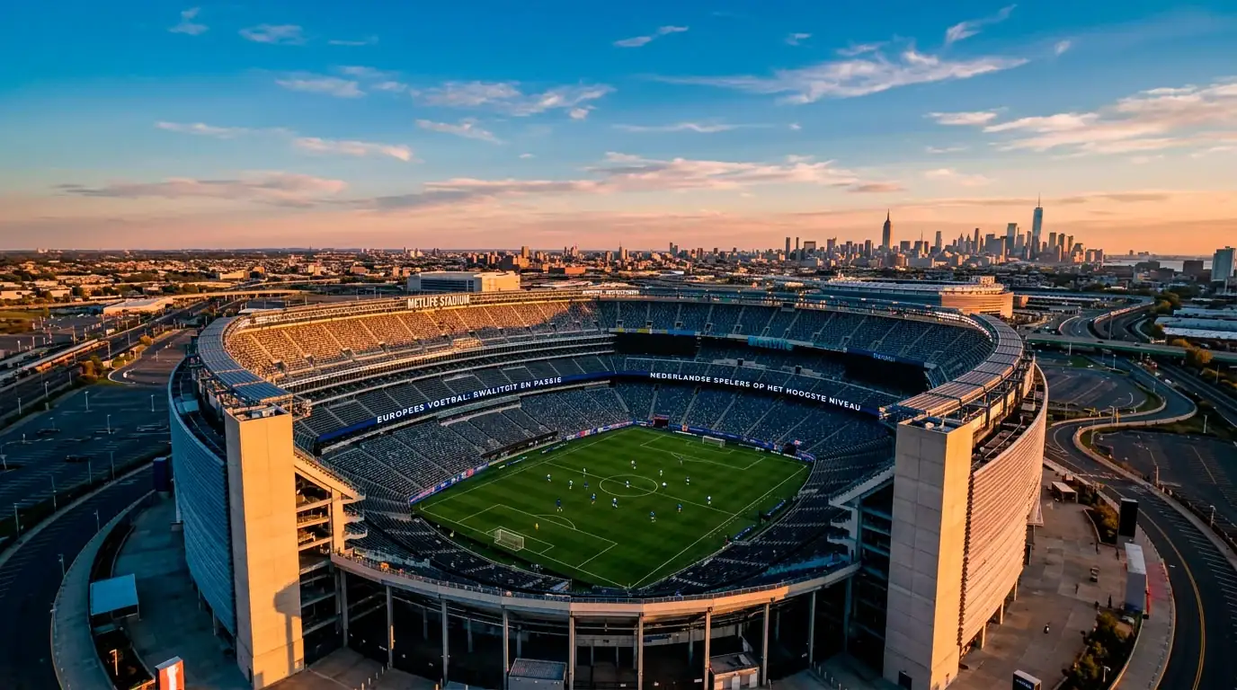 MetLife Stadium in East Rutherford, New Jersey - locatie van de WK 2026 finale