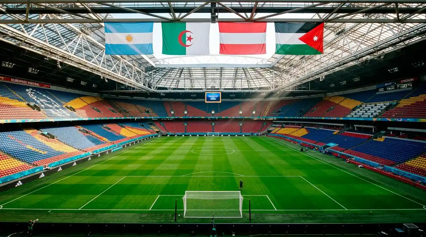 WK 2026 Groep J met titelverdediger Argentinië, Algerije, Oostenrijk en debutant Jordanië